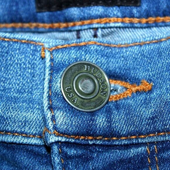 Hudson Krista Super Skinny Jeans Blue Size 28 - Picture 4 of 9